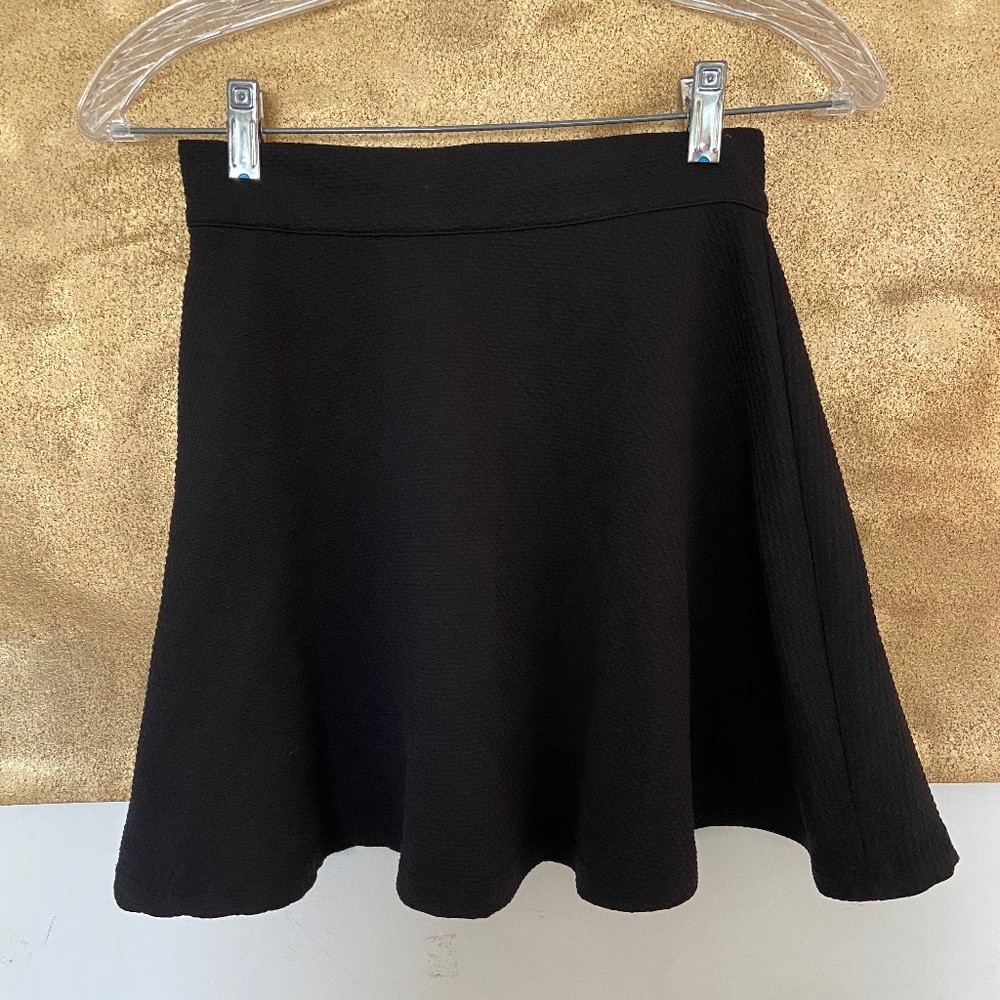 LF Black Mini Skirt
